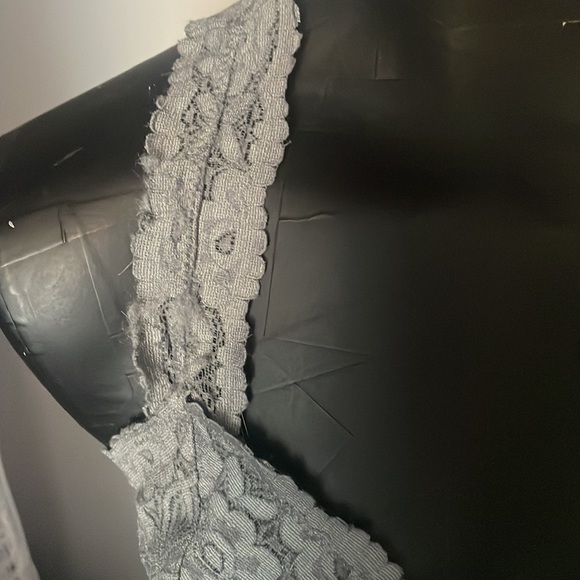 Free People grey lace bralette - Picture 3 of 4